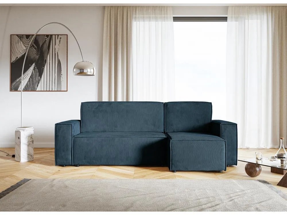 Colțar Copenhagen L (negru + marin). 1098890