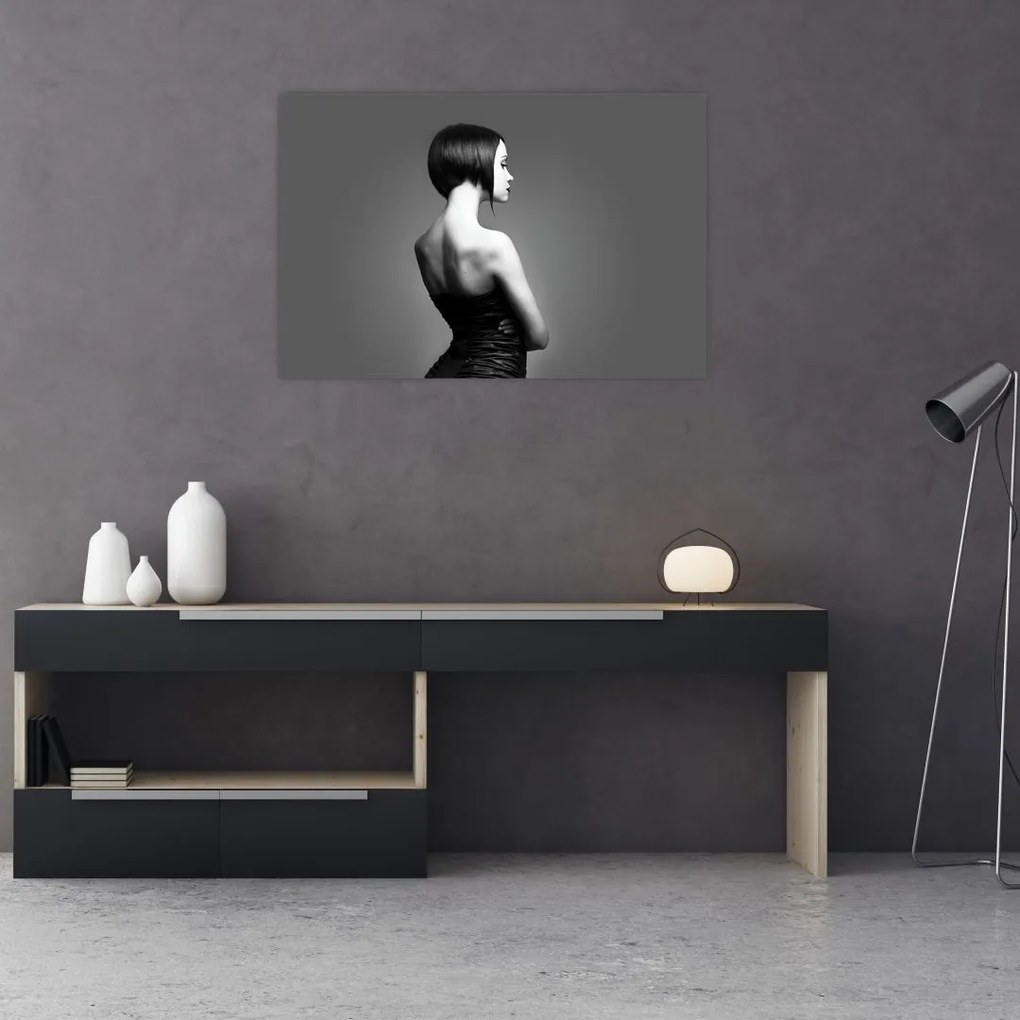Tablou - Femeie elegentă (90x60 cm)