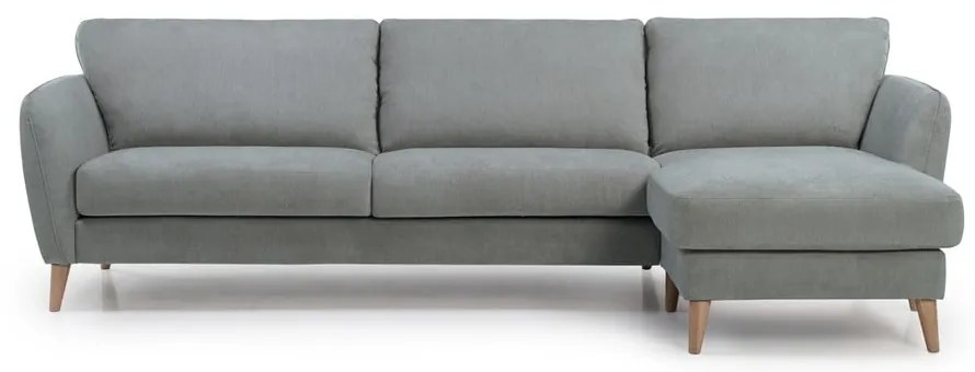 Colțar gri (cu șezlong pe partea dreaptă) Paris - Scandic