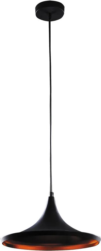 Rábalux Carin 3957 Pendul cu 1 braț negru metal E27 1x MAX 60W IP20