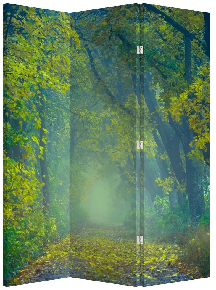 Paravan - Drum dea lungul cu copaci (126x170 cm)