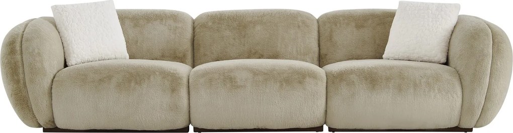 Canapea dumonde cu sezut confortabil din spuma high-density Eternity 318x112 cm