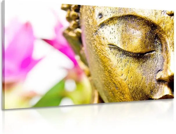 Tablou fața aurie a lui Budha
