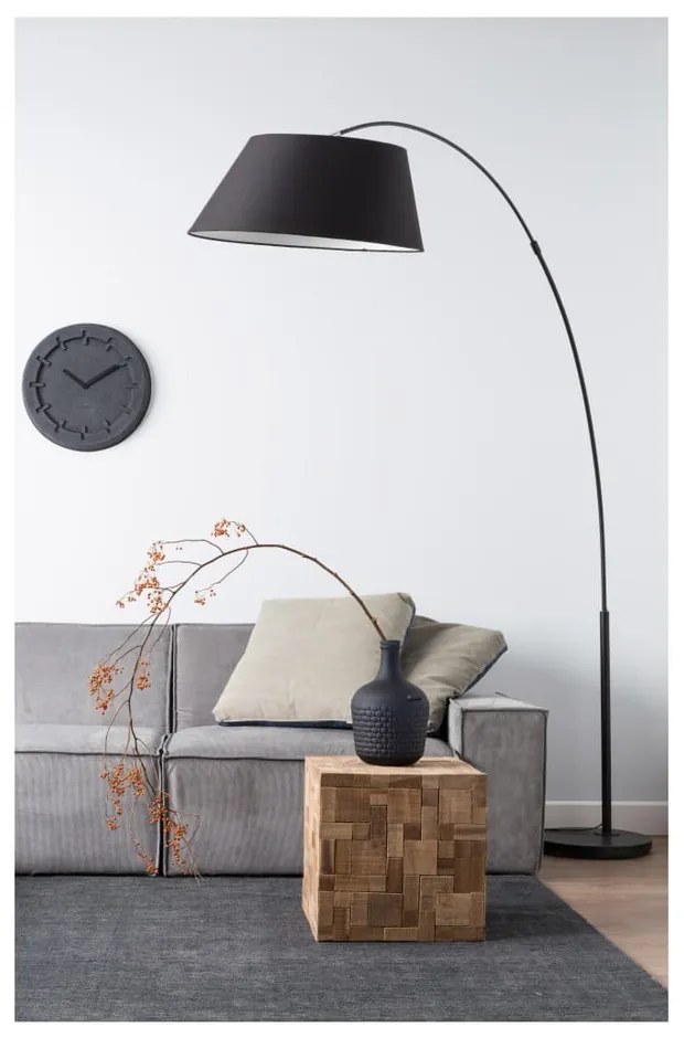 Lampadar Zuiver Arc, negru