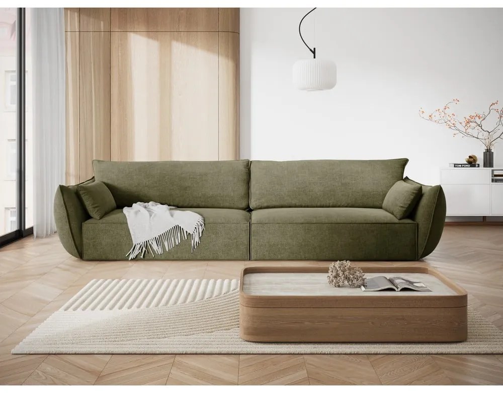 Canapea verde 248 cm Vanda – Mazzini Sofas