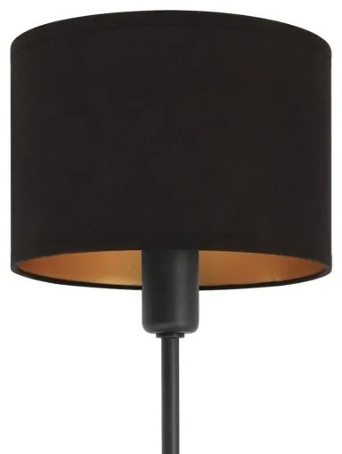 Aplica de perete MADELA 1xE14/40W/230V, neagră