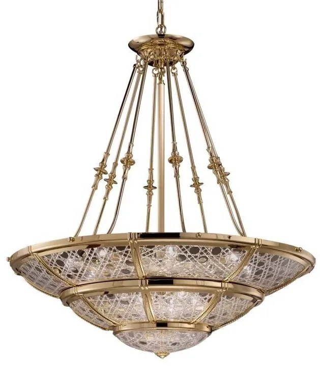 Candelabru elegant LUX realizat manual Crystal Glass - Giotto
