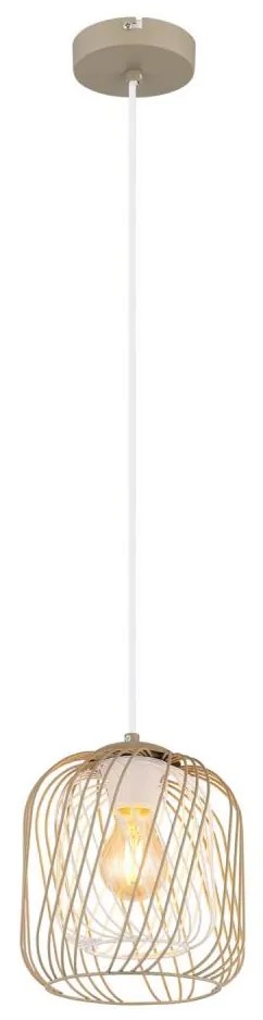 Globo 15965H - Pendul pe cablu DICHTI, 1xE27/40W/230V, Ø18 cm