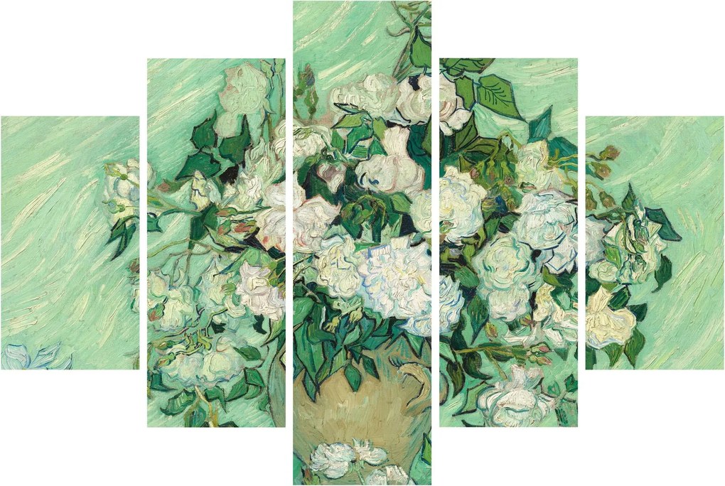 Tablou - Vincent van Gogh, Roses, reproducere (150x105 cm)