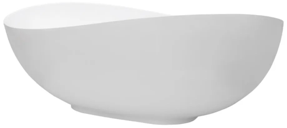 Cada baie freestanding Besco Siya, 172x100 cm, alb mat Alb mat