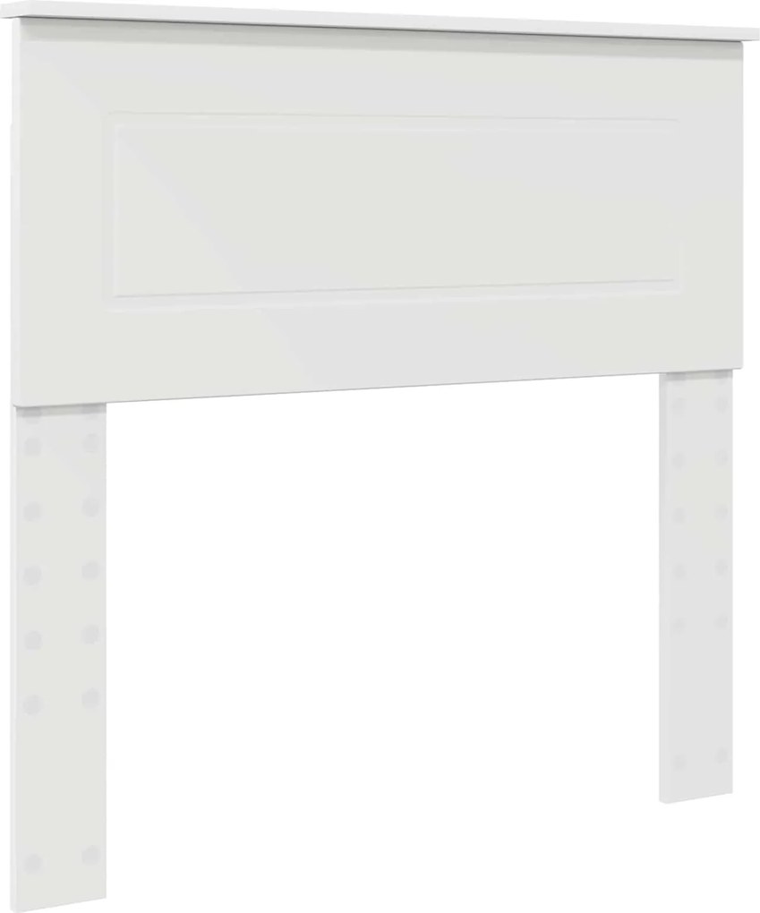 vidaXL Tăblie cap Alb 90 cm Lemn compozit