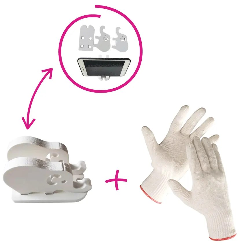 Raft pivotant 5 polite, alb, ERION TIP 2