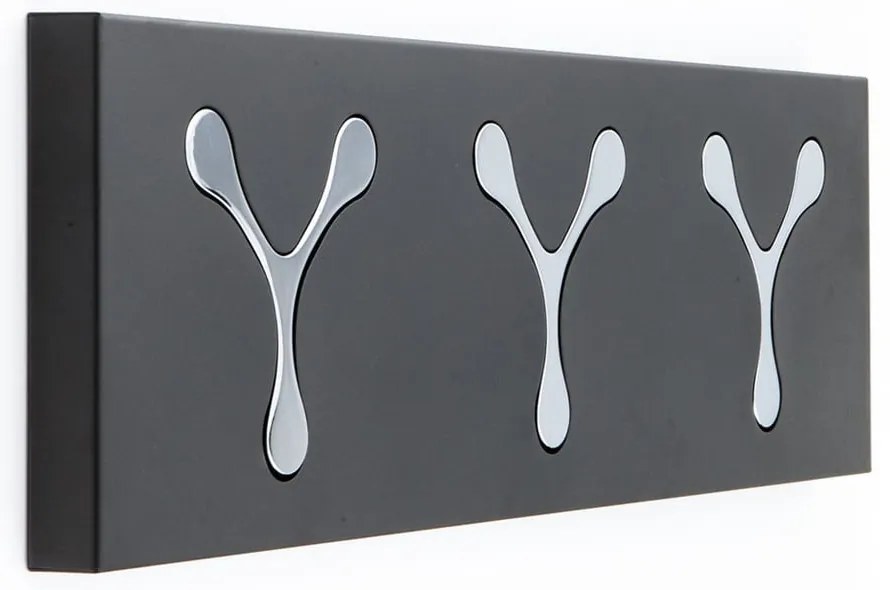 Cuier de perete Tomasucci New Bin, negru