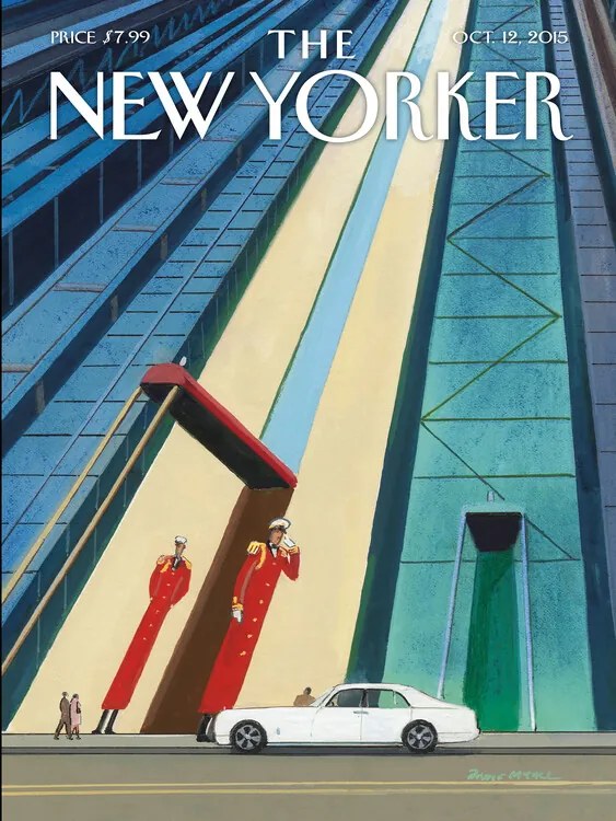 Ilustrație The NY Magazine Cover 500