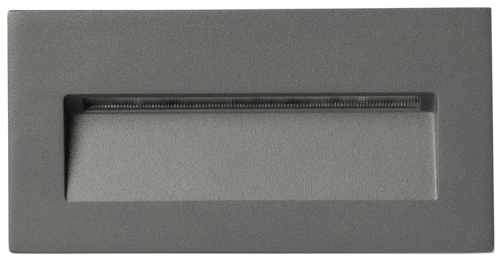 Corp de iluminat LED încastrat FARO 70289 MANI LED/5W/230V IK07 IP65 gri