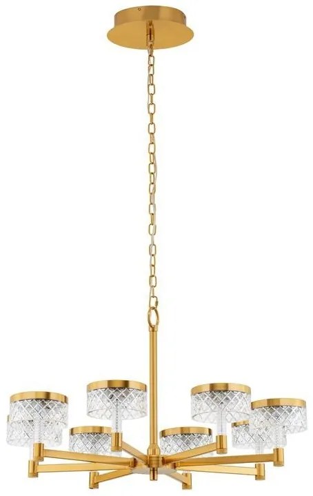 Candelabru LED design modern cu 8 brate Bion