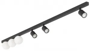 Plafoniera moderna 3 becuri G9+3 Spot GU10 10003-E Elmark