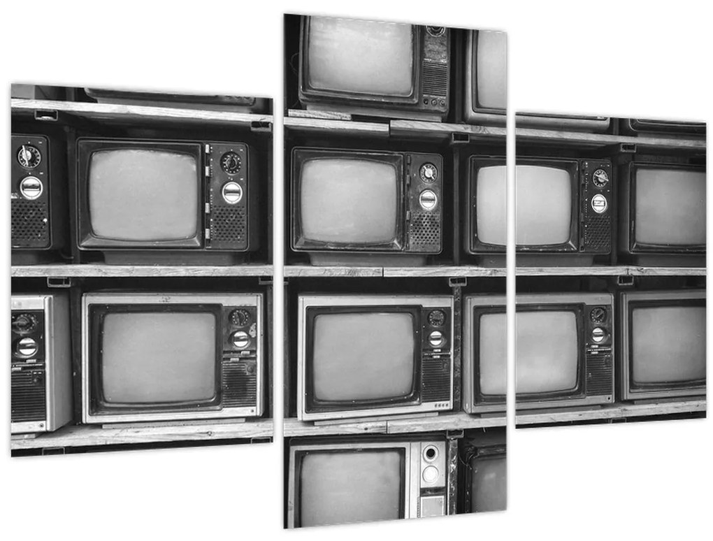 Tablou - Retro TV (90x60 cm)