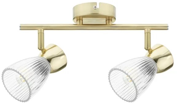Spot BEST 2xE14/40W/230V auriu