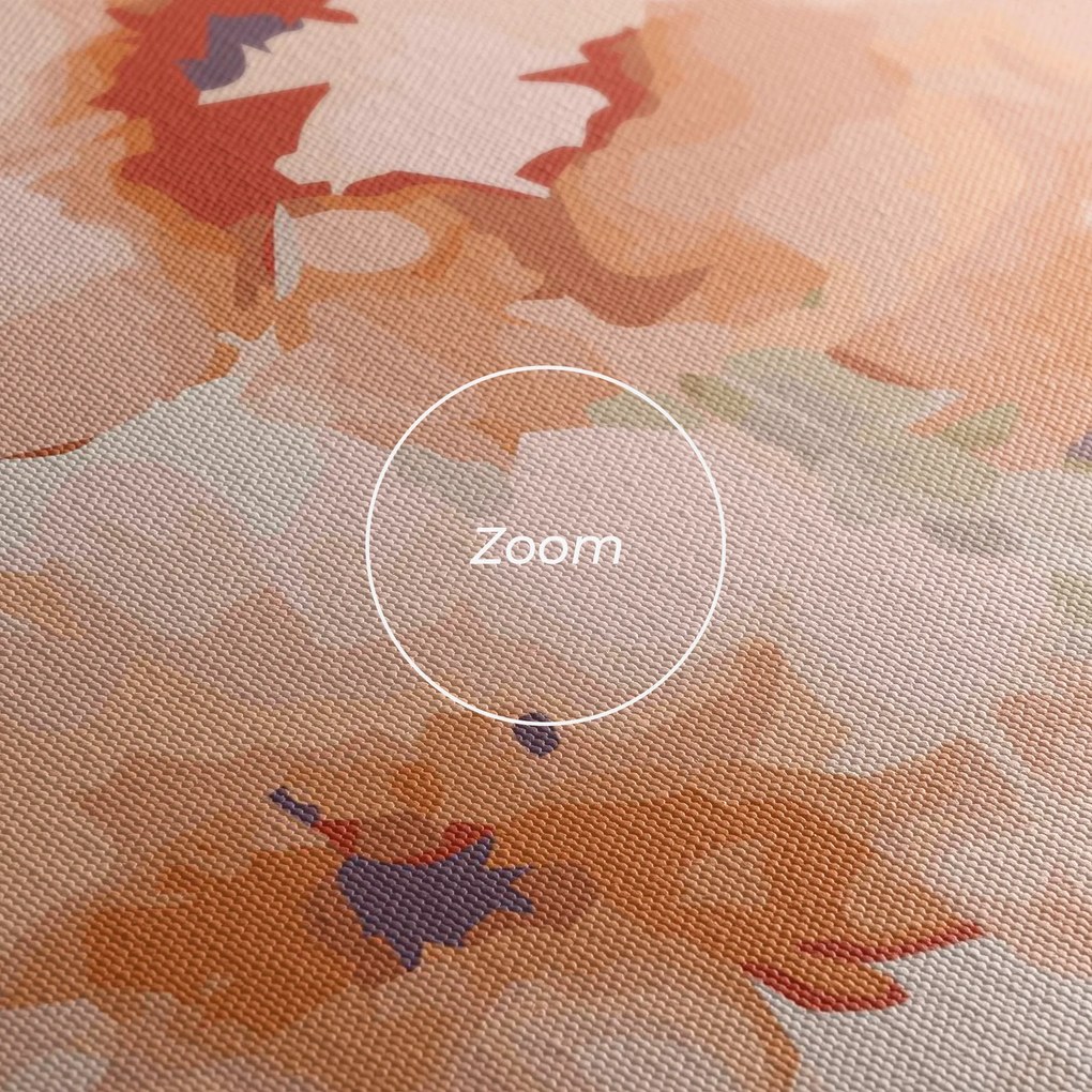 Tablou Canvas, 30x40cm, Dormitor si Living, Peisaje, Primavara, Spring Orange Art