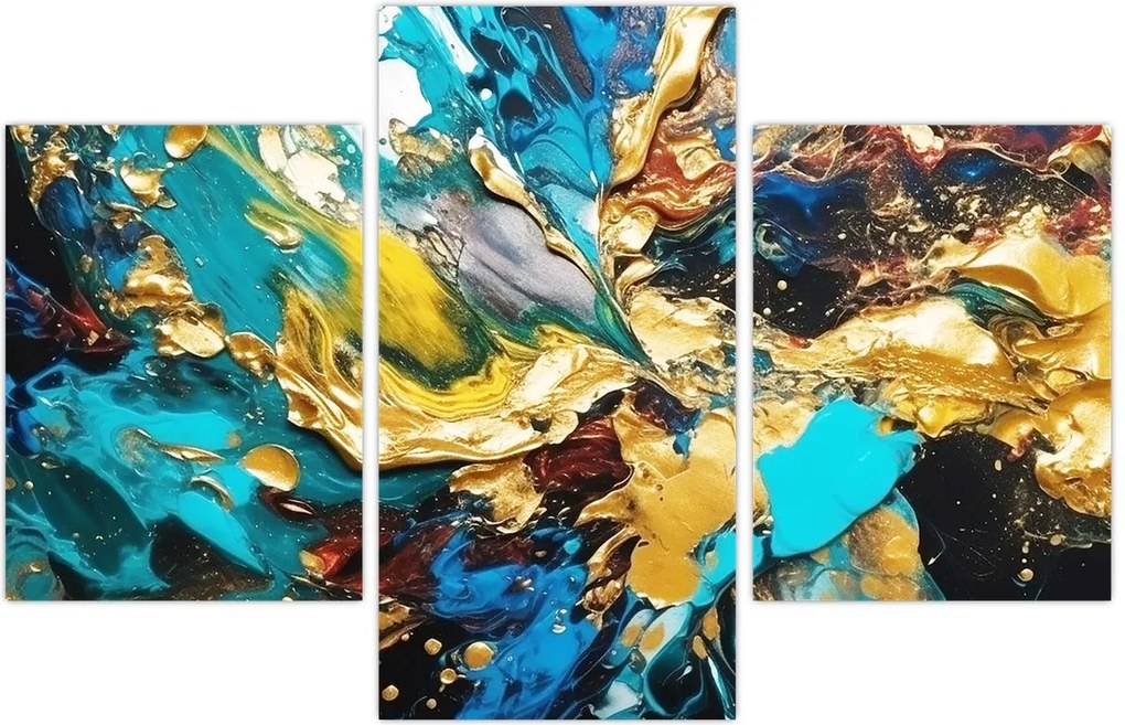 Tablou - Pictură în ulei texturată (90x60 cm)