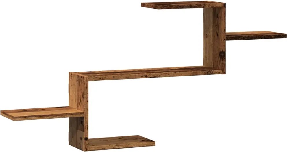vidaXL Raft de perete, lemn vechi, 104x15x49 cm, lemn prelucrat