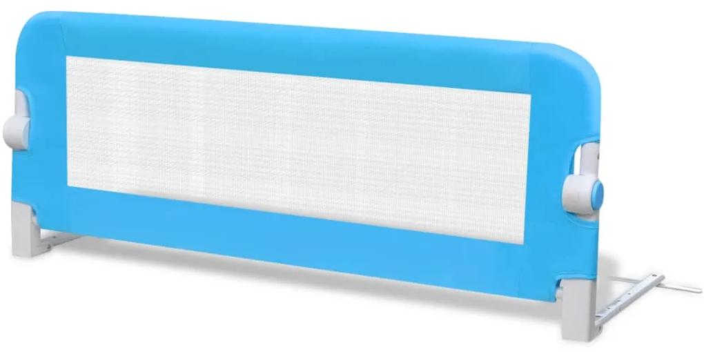 Balustrada de siguranta pentru pat copil, albastru, 102x42 cm 1, Albastru, 102 x 42 cm
