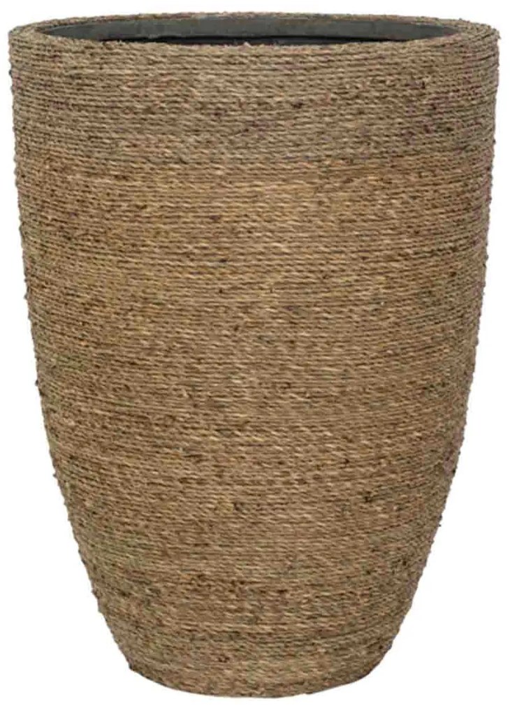 Ghiveci de flori Ben, culoare naturala pai, dimensiuni multiple - PotteryPots mărimea: M - v. 41 cm, ⌀ 30 cm