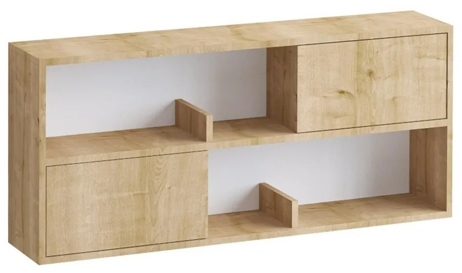 Raft cu dulap Flora Oak