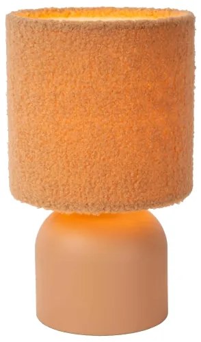 Lampă de masă Lucide 10516/01/44 WOOLLY 1xE14/40W/230V portocaliu