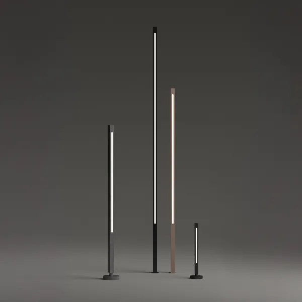 Ideal Lux JEDI - lampă LED de exterior, 25W/230V, 160 cm, CRI 90, IP65, antracit