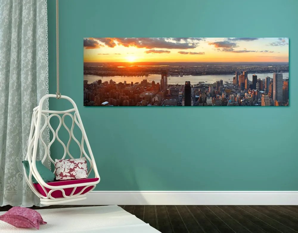 Tablou panoramă magnifică a orașului New York