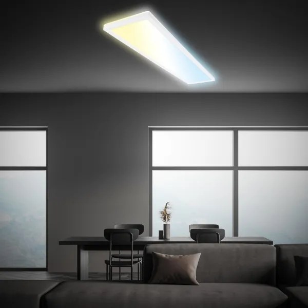 Briloner 7533-016 -LED panou aplicat compatibil cu dimmer TAVA LED/36W/230V 2700-6500K 98x20 cm+telecomandă