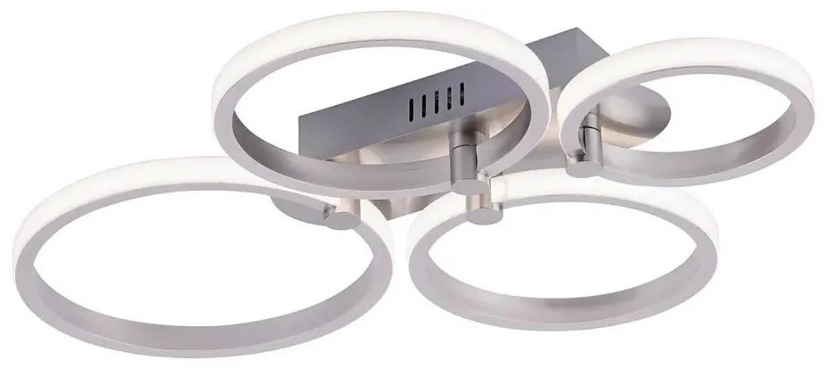 Plafonieră LED RGBW dimabilă JUST LIGHT. L16271-55 JOHANNA LED/24W/230V + telecomandă