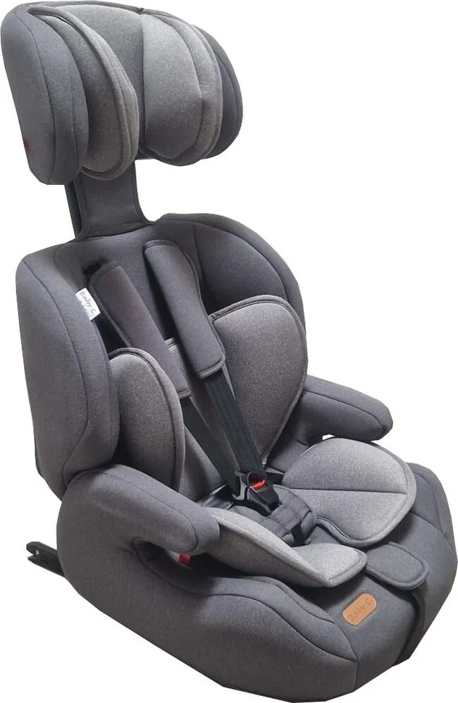 Scaun Auto cu Isofix Baby Care™ BeSafe Seat, Transformabil in inaltator auto, 9-36 kg, Max 12 ani, Tetiera reglabila pe inaltime, Omologare R-129