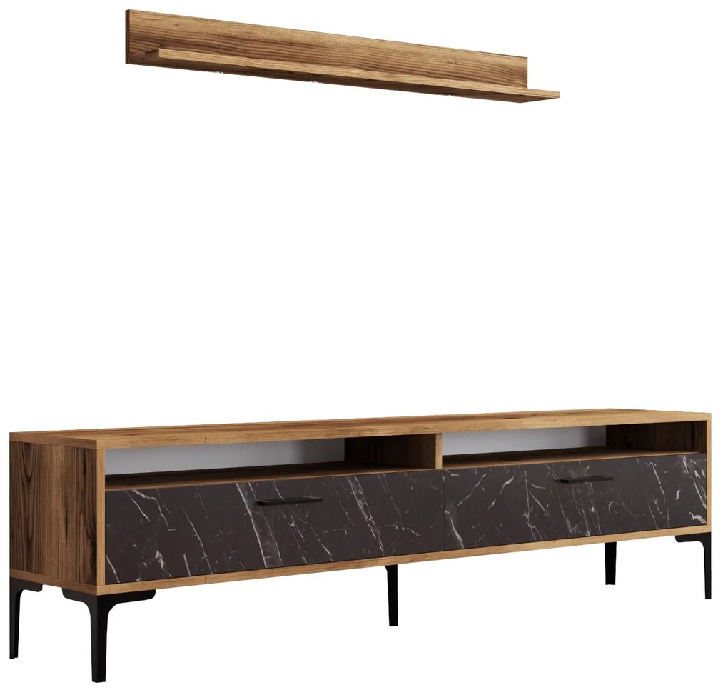Mobilier living India (Nuc + Negru). 1072728