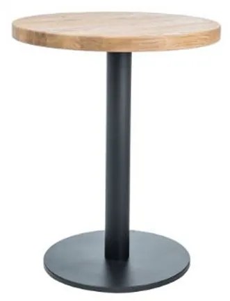 Masa rotunda Puro II stejar - d 80 x h 76 cm