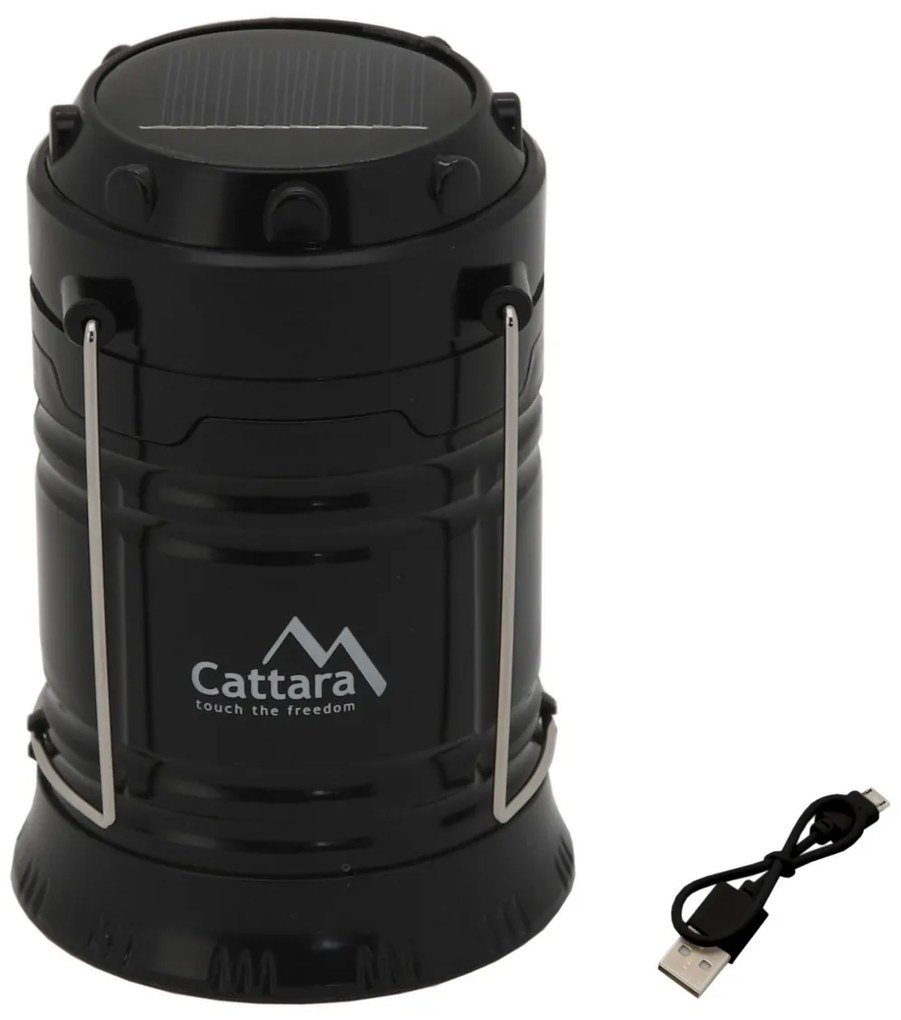 Lanternă reîncărcabilă Cattara Camping, LED 20/60lm