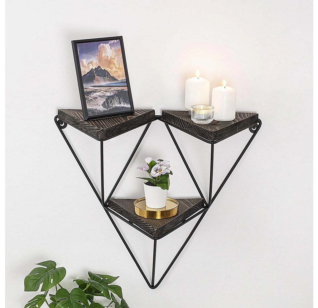 Raft Devako (negru + Nuc închis) . 1095882