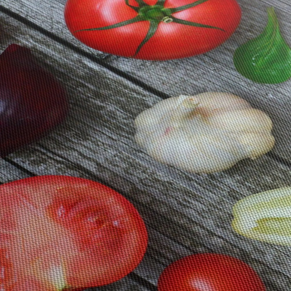 Tablou cu legume (90x60 cm)
