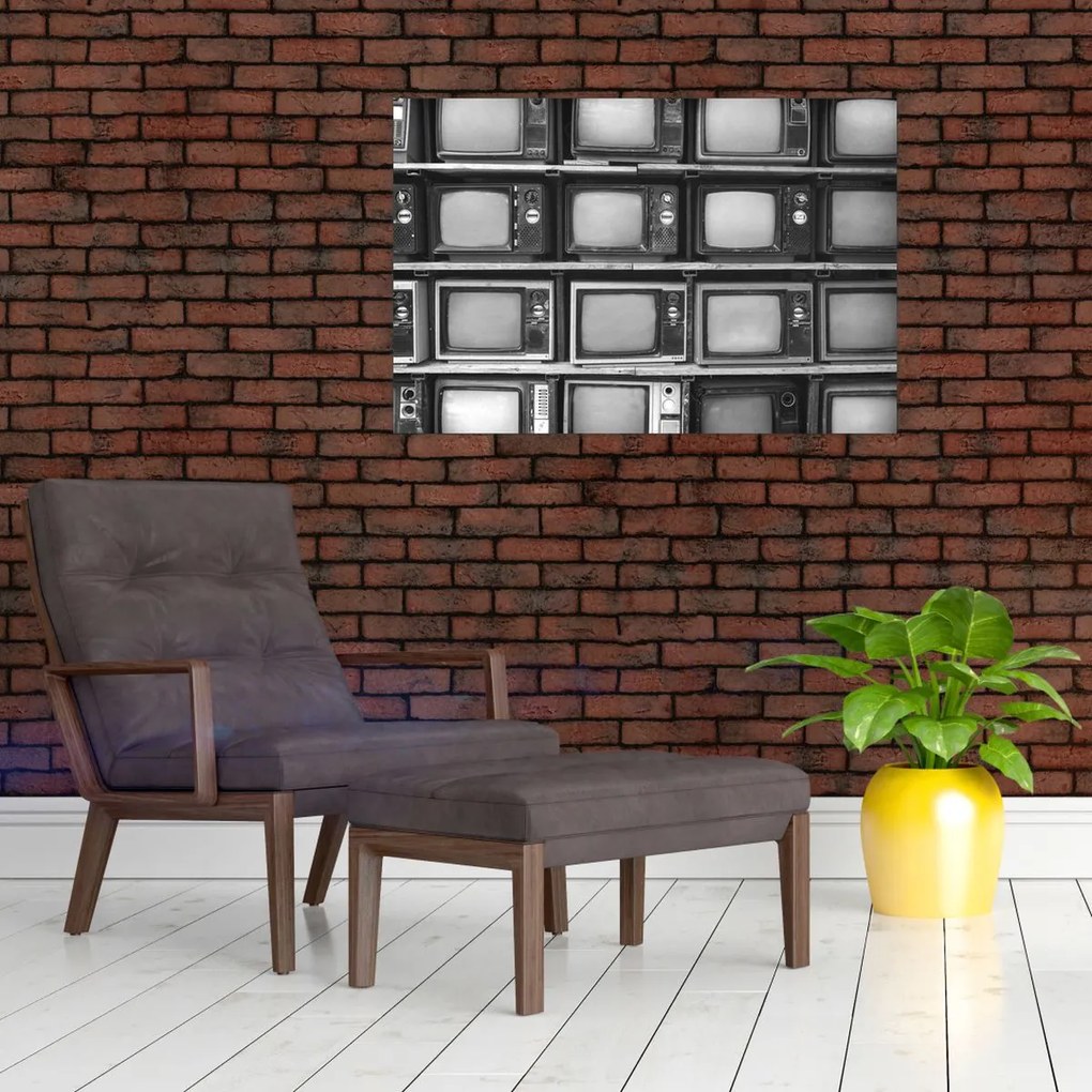 Tablou - Retro TV (90x60 cm)