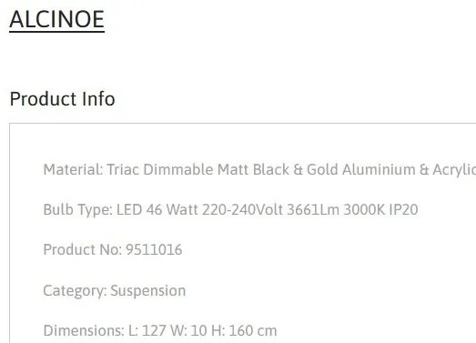 Lustra LED suspendata, deosebita design lux ALCINOE