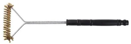 Perie pentru curatat gratar, grill, sarma, alama, 53 cm, Strend Pro