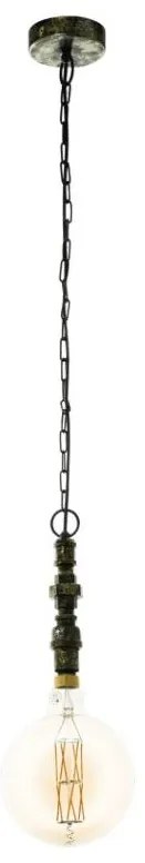 Eglo 79409 - Lustră LED NASITI, suspendată pe lanț, 1xE27/8W/230V