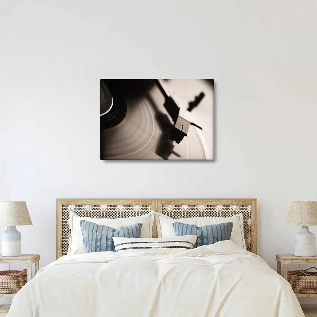 Tablou - Înregistrare gramofonică (70x50 cm)