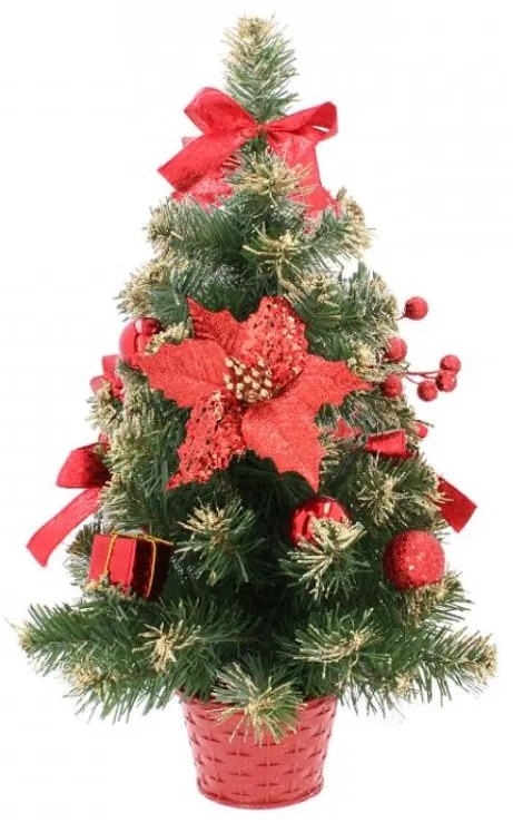 ShopJK BRAD DE CRĂCIUN 60CM ROȘU 9618
