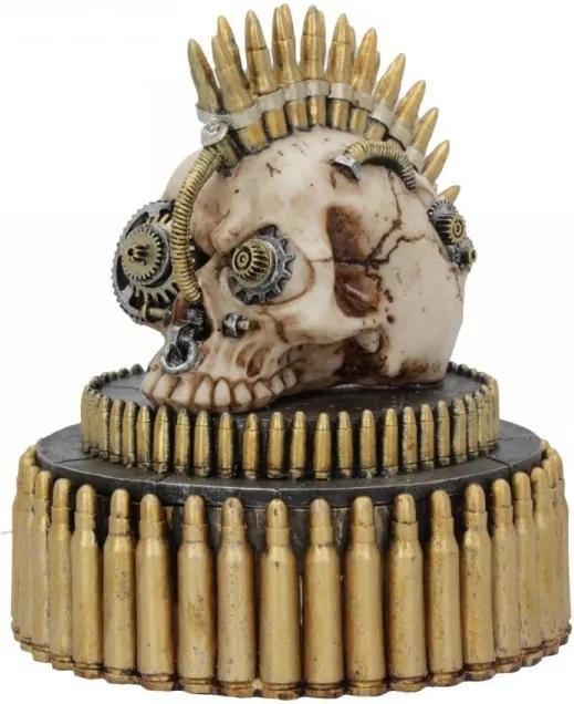 Cutie bijuterii craniu steampunk Gears of War 15.5 cm