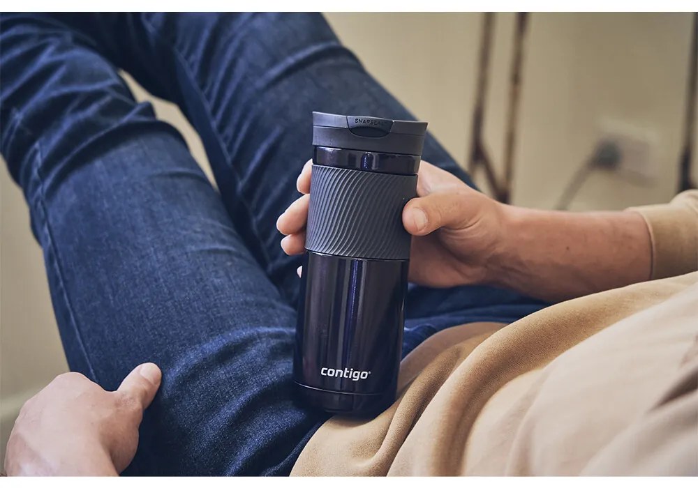 Sticlă termică Contigo Byron 590 ml Black, 590 ml