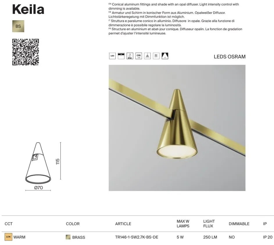 Accesoriu, Spot pentru Sistem Modular Magnetic Flarity, Keila alama