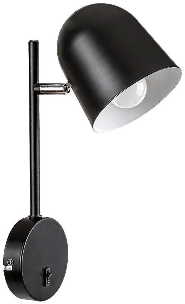 Aplica tip Lampa de perete stil industrial Egon negru